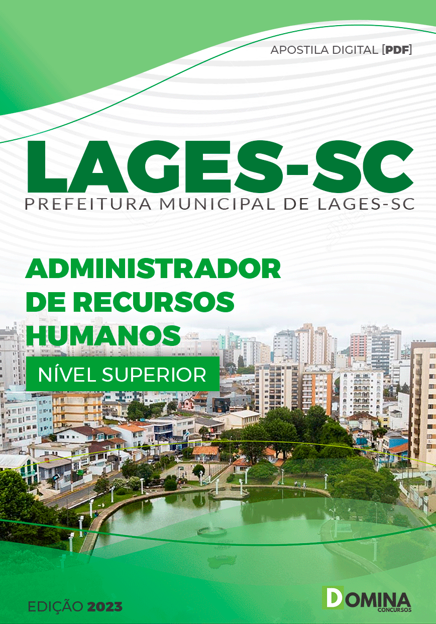 Apostila Pref Lages SC 2023 Administrador Recursos Humanos