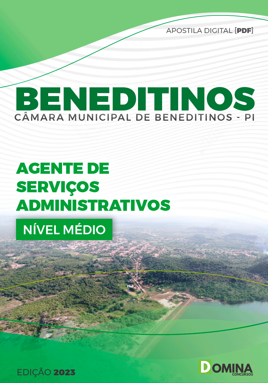 Apostila Câmara Beneditinos PI 2023 Agente Administrativo
