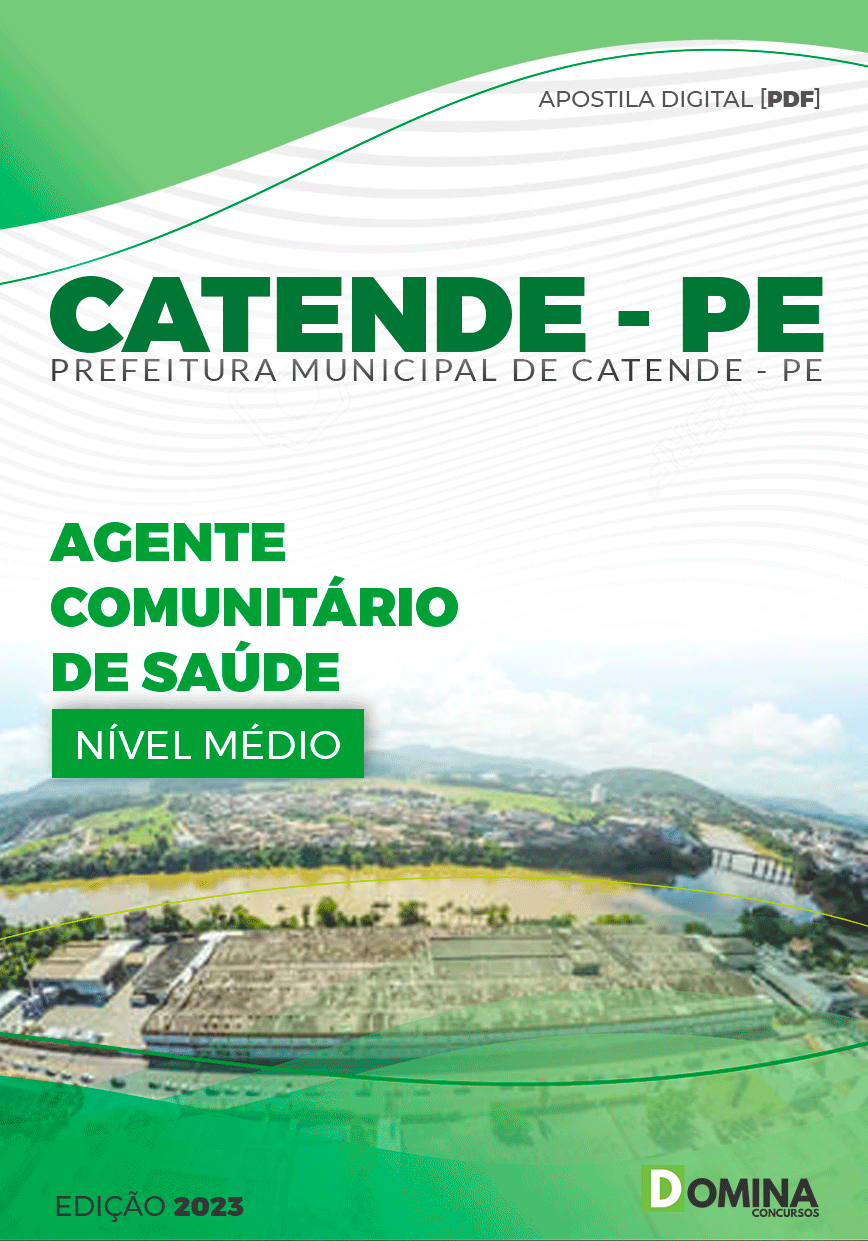 Apostila Pref Catende PE 2023 Agente Comunitário Saúde