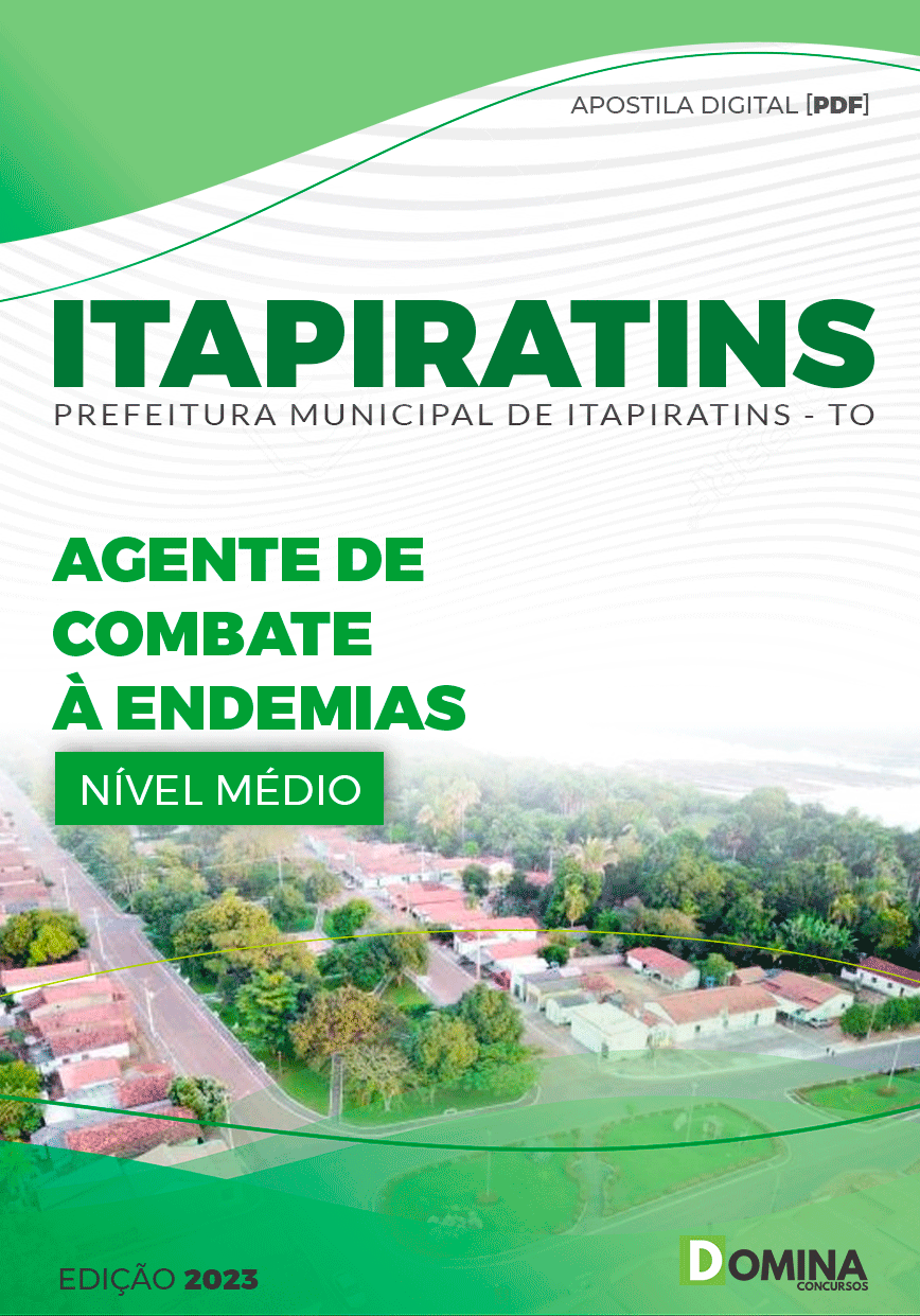 Apostila Pref Itapiratins TO 2023 Agente de Combate à Endemias