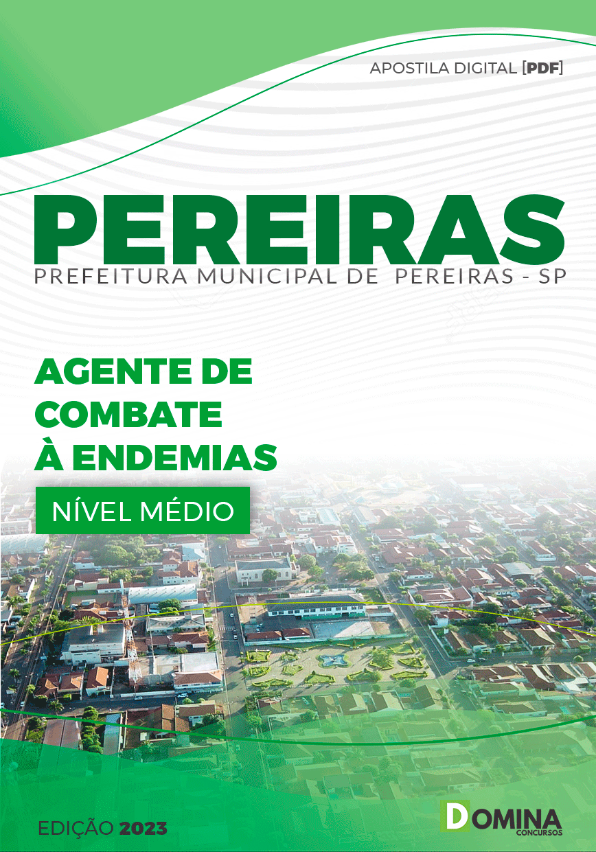 Apostila Pref Pereiras SP 2023 Agente de Combates à Endemias