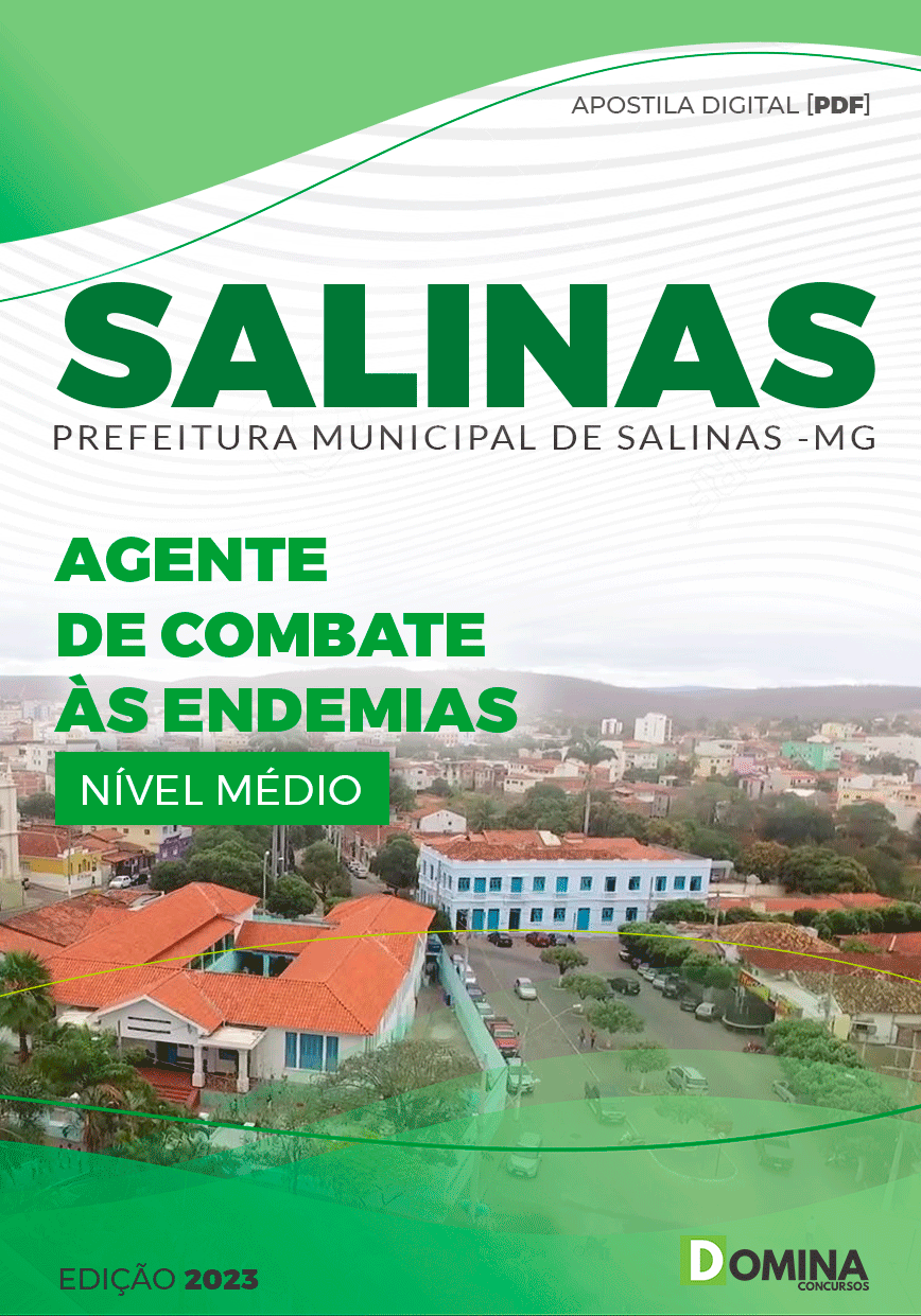 Apostila Pref Salinas MG 2023 Agente Combate Endemias