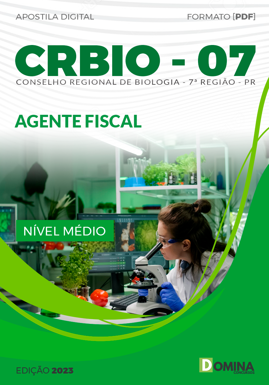 Apostila CRBio 7ª Região 2023 Agente Fiscal