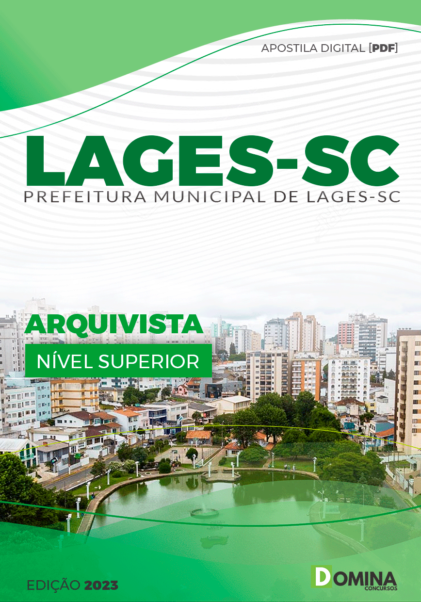 Apostila Concurso Pref Lages SC 2023 Arquivista