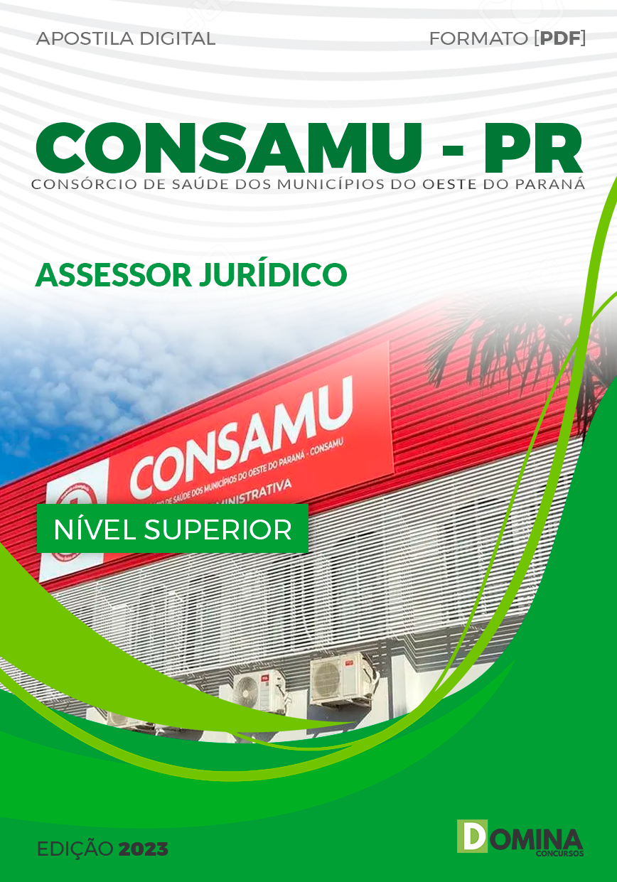 Apostila CONSAMU PR 2023 Assessor Jurídico