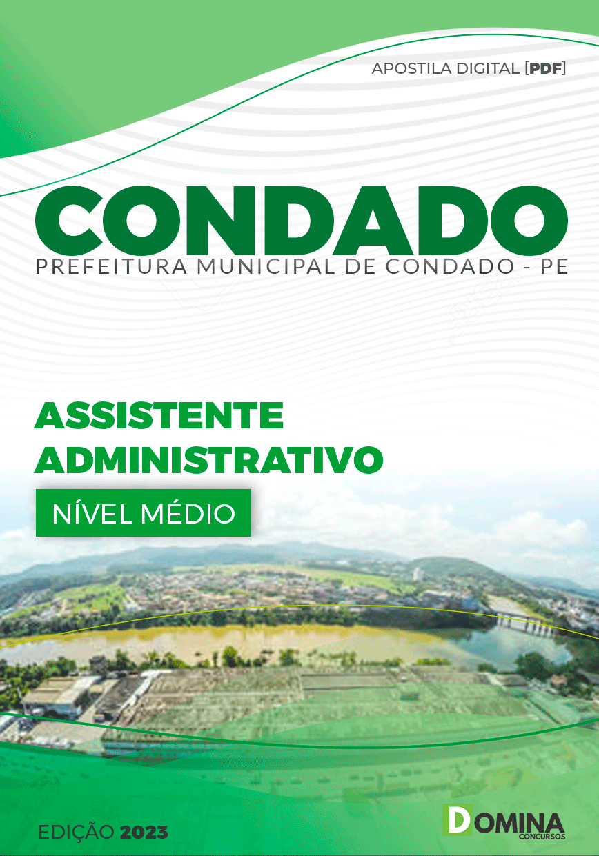 Apostila Pref Condado PE 2023 Assistente Administrativo