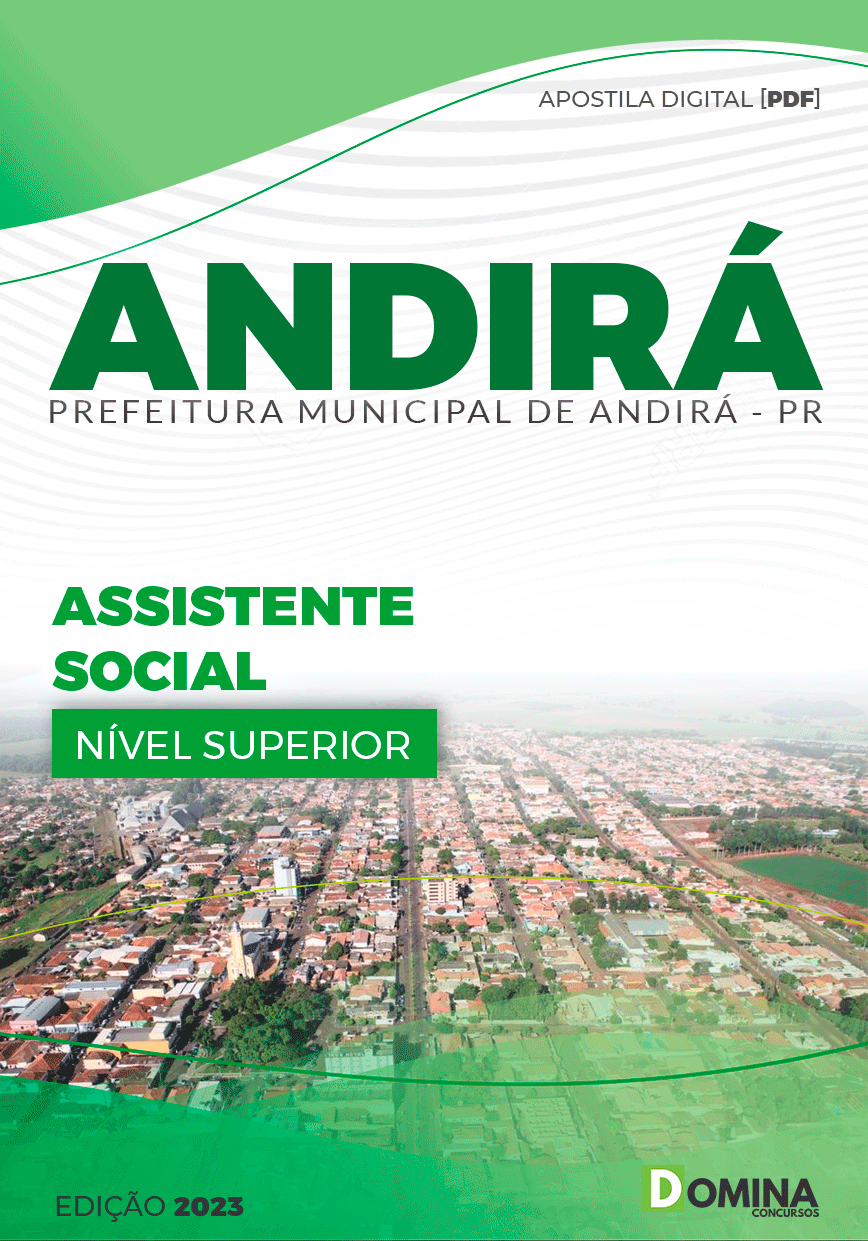 Apostila Pref Andirá PR 2023 Assistente Social