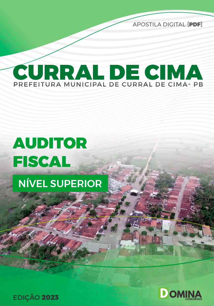 Apostila Concurso Pref Curral de Cima PB 2023 Auditor Fiscal