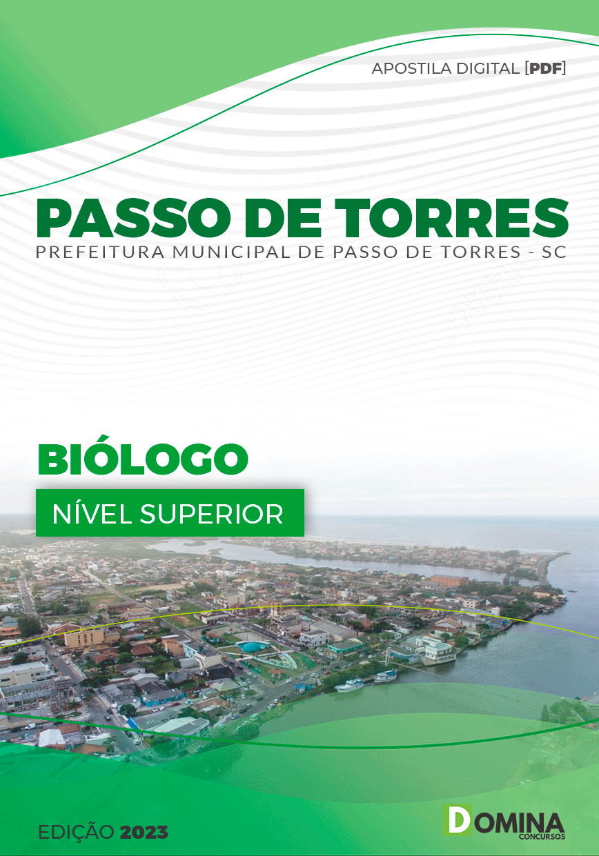 Apostila Concurso Pref Passo de Torres SC 2023 Biólogo