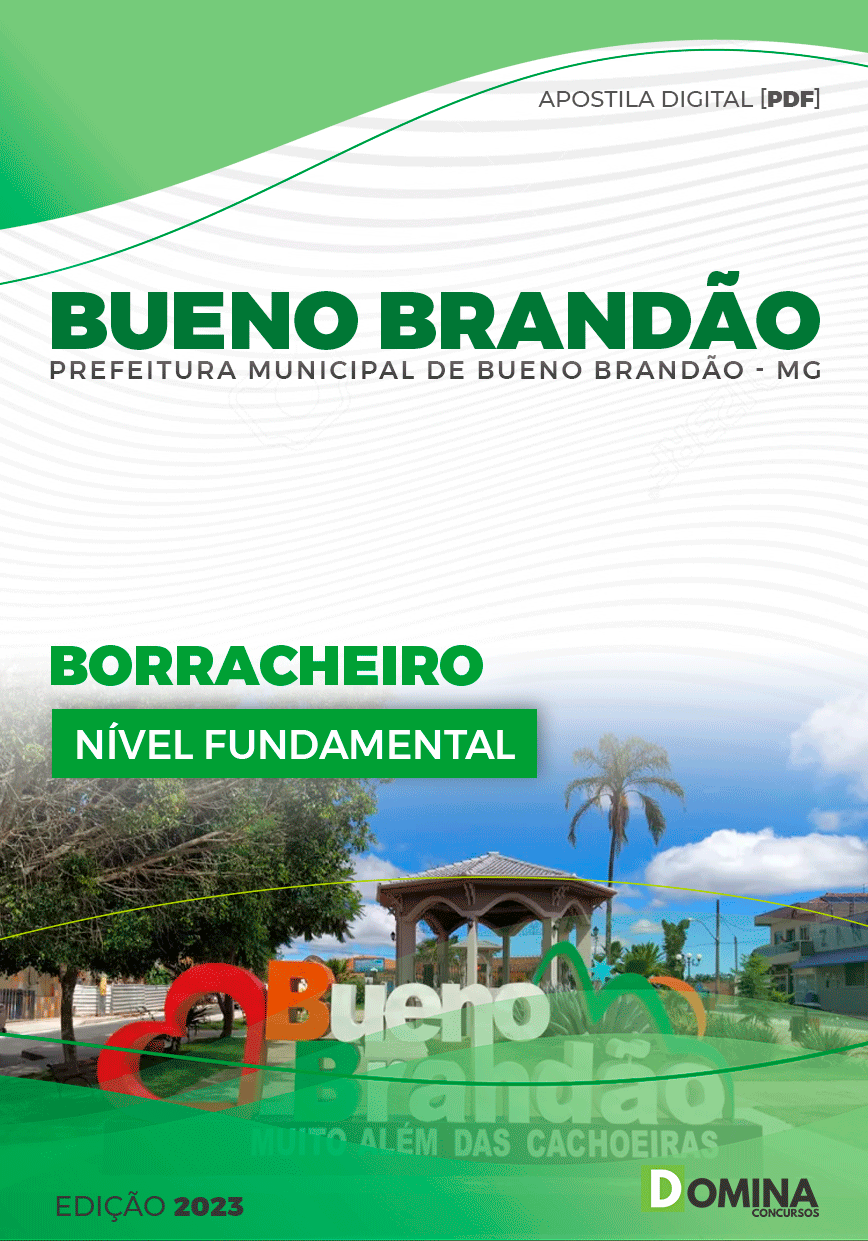 Apostila Pref Bueno Brandão MG 2024 Agente Limpeza