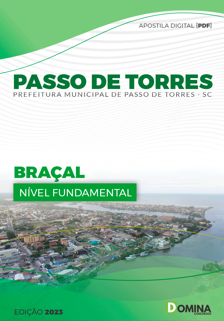 Apostila Concurso Pref Passo de Torres SC 2023 Braçal
