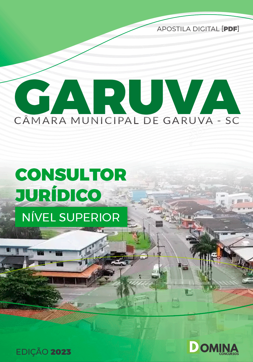 Apostila Câmara Garuva SC 2023 Consultor Jurídico