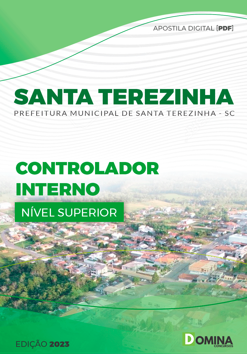 Apostila Pref Santa Terezinha SC 2023 Controlador Interno