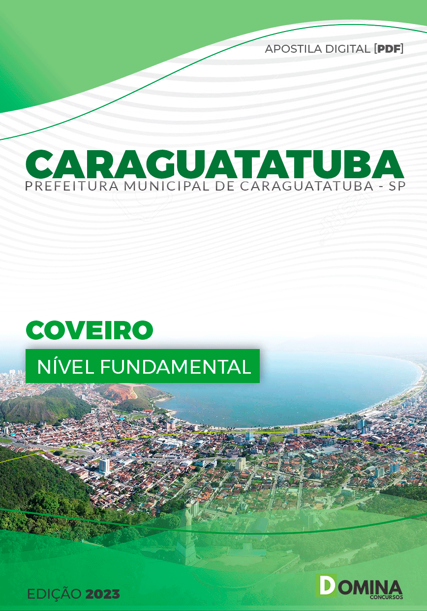 Apostila Concurso Pref Caraguatatuba SP 2024 Coveiro