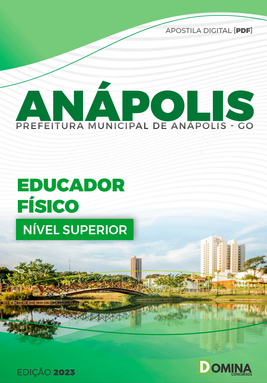 Apostila Concurso Pref Anápolis GO 2023 Educador físico