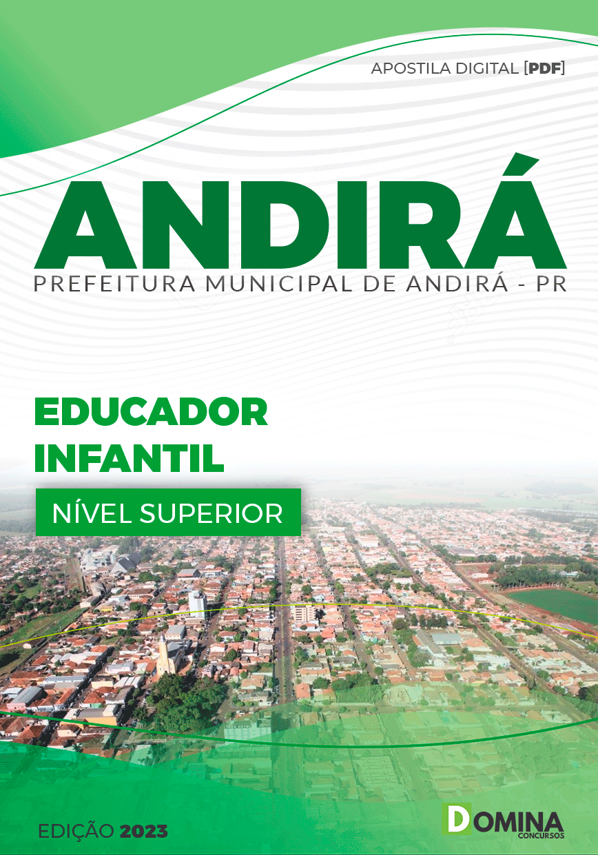 Apostila Pref Andirá PR 2023 Educador Infantil