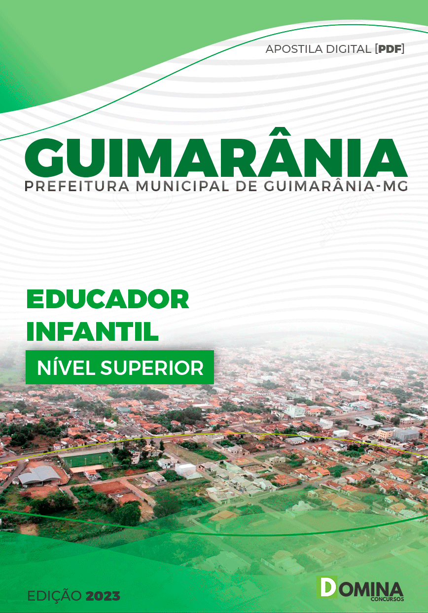 Apostila Concurso Pref Guimarânia MG 2023 Educador Infantil