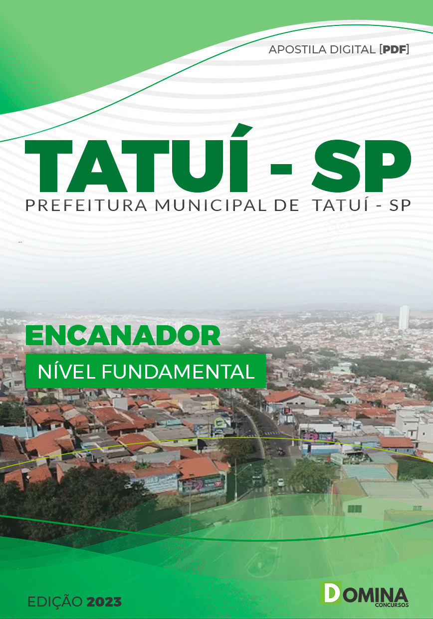 Apostila Pref Tatuí SP 2023 Encanador