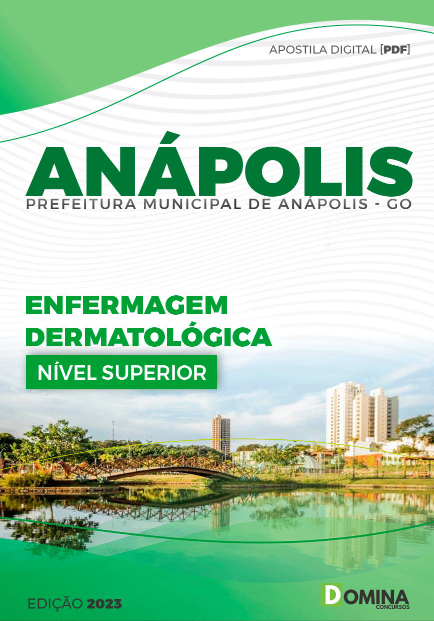 Apostila Pref Anápolis GO 2023 Enfermagem Dermatológica