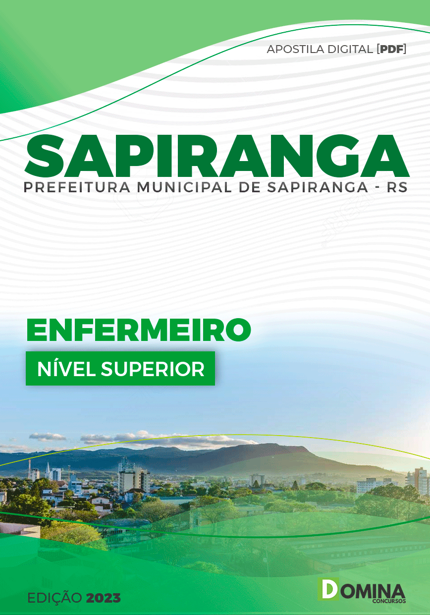 Apostila Pref Sapiranga RS 2023 Enfermeiro
