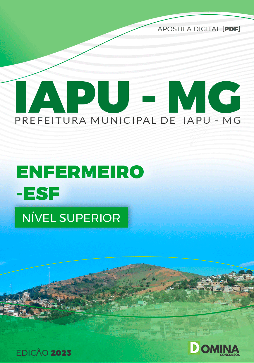 Apostila Concurso Pref Iapu MG 2023 Enfermeiro ESF