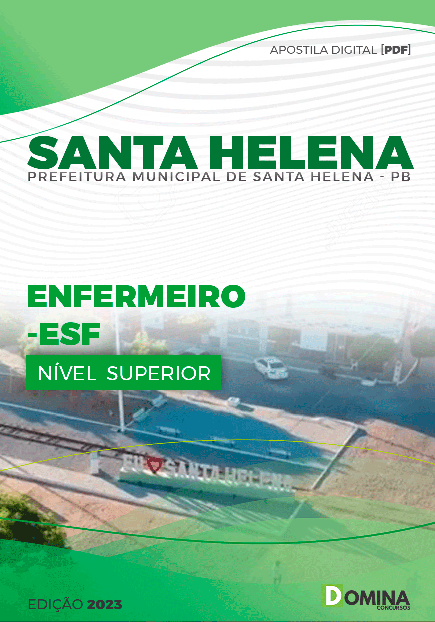 Apostila Concurso Pref Santa Helena PB 2023 Enfermeiro ESF
