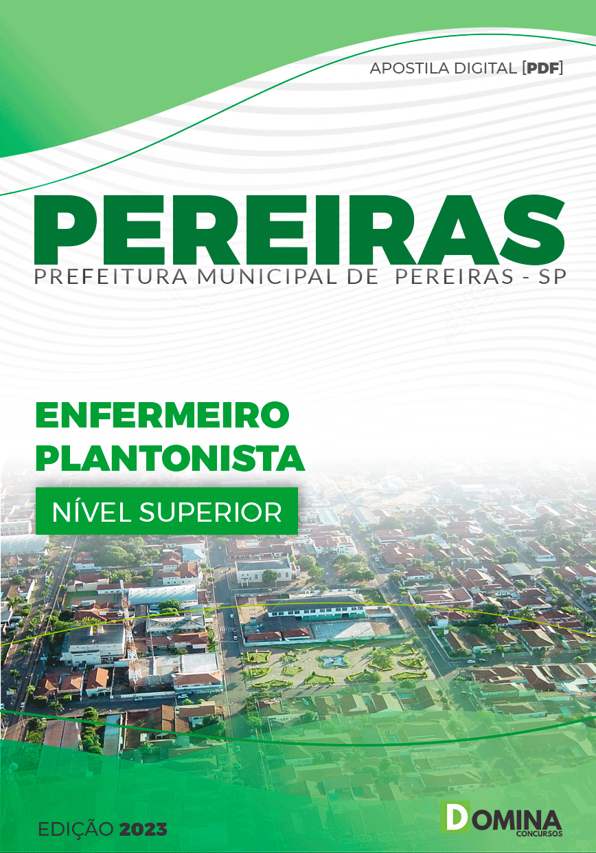 Apostila Pref Pereiras SP 2023 Enfermeiro Plantonista