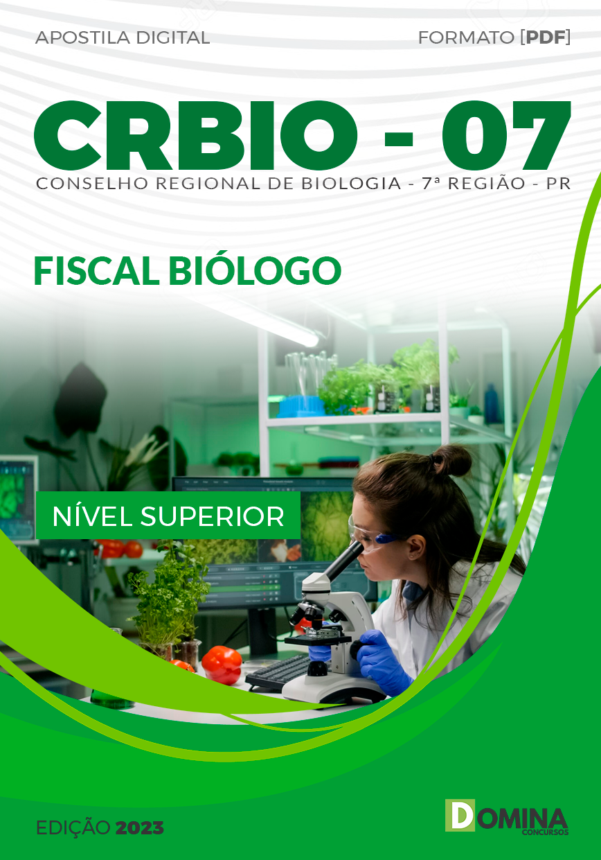 Apostila CRBio 7ª Região 2023 Fiscal Biólogo