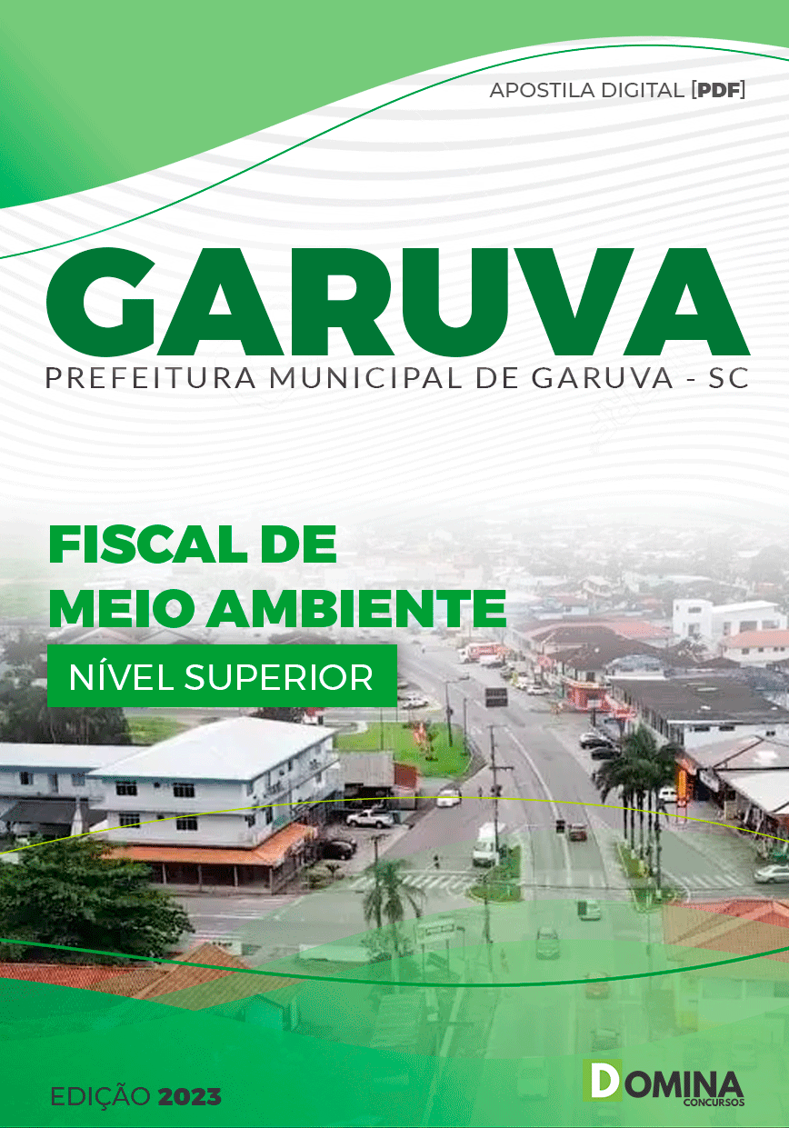 Apostila Pref Garuva SC 2023 Fiscal de Meio Ambiente