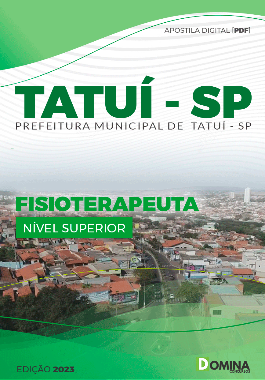 Apostila Concurso Pref Tatuí SP 2023 Fisioterapeuta