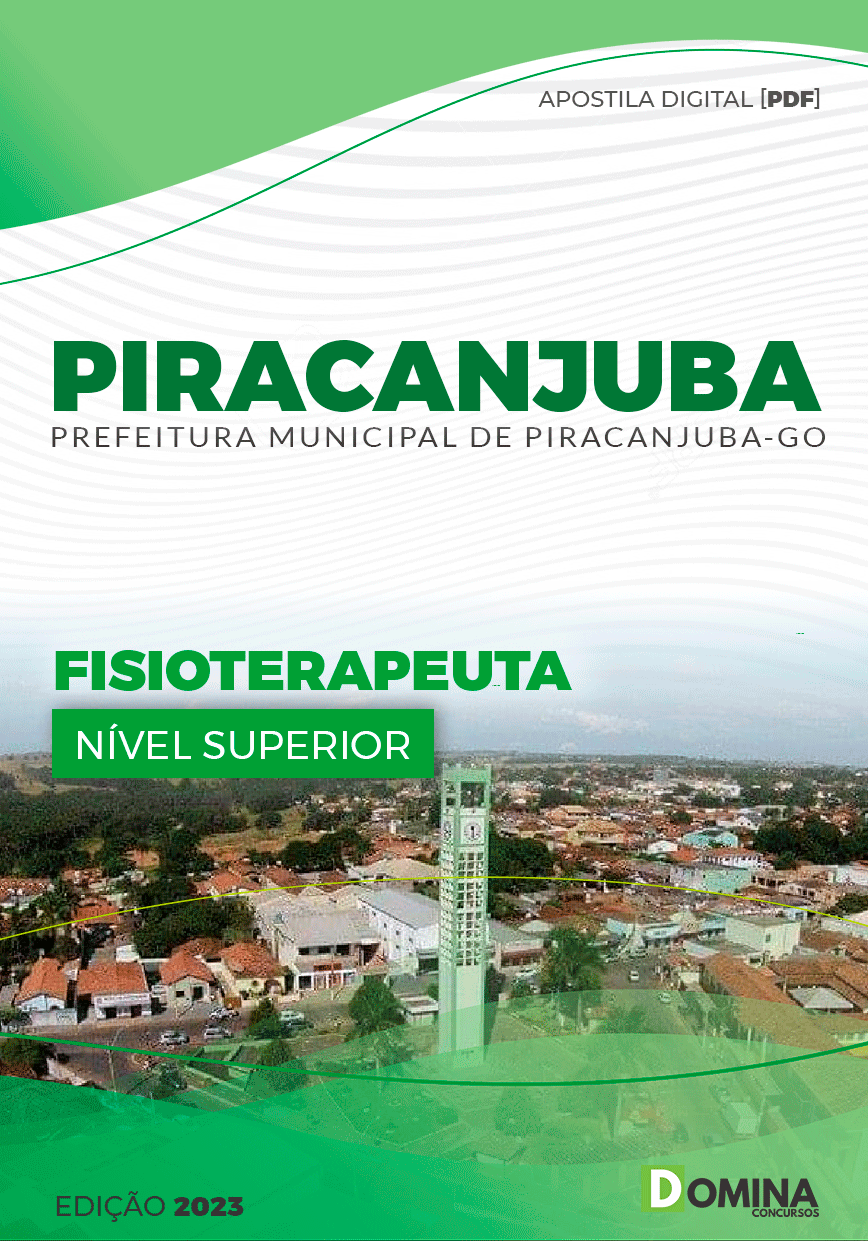 Apostila Concurso Pref Piracanjuba GO 2023 Fisioterapeuta