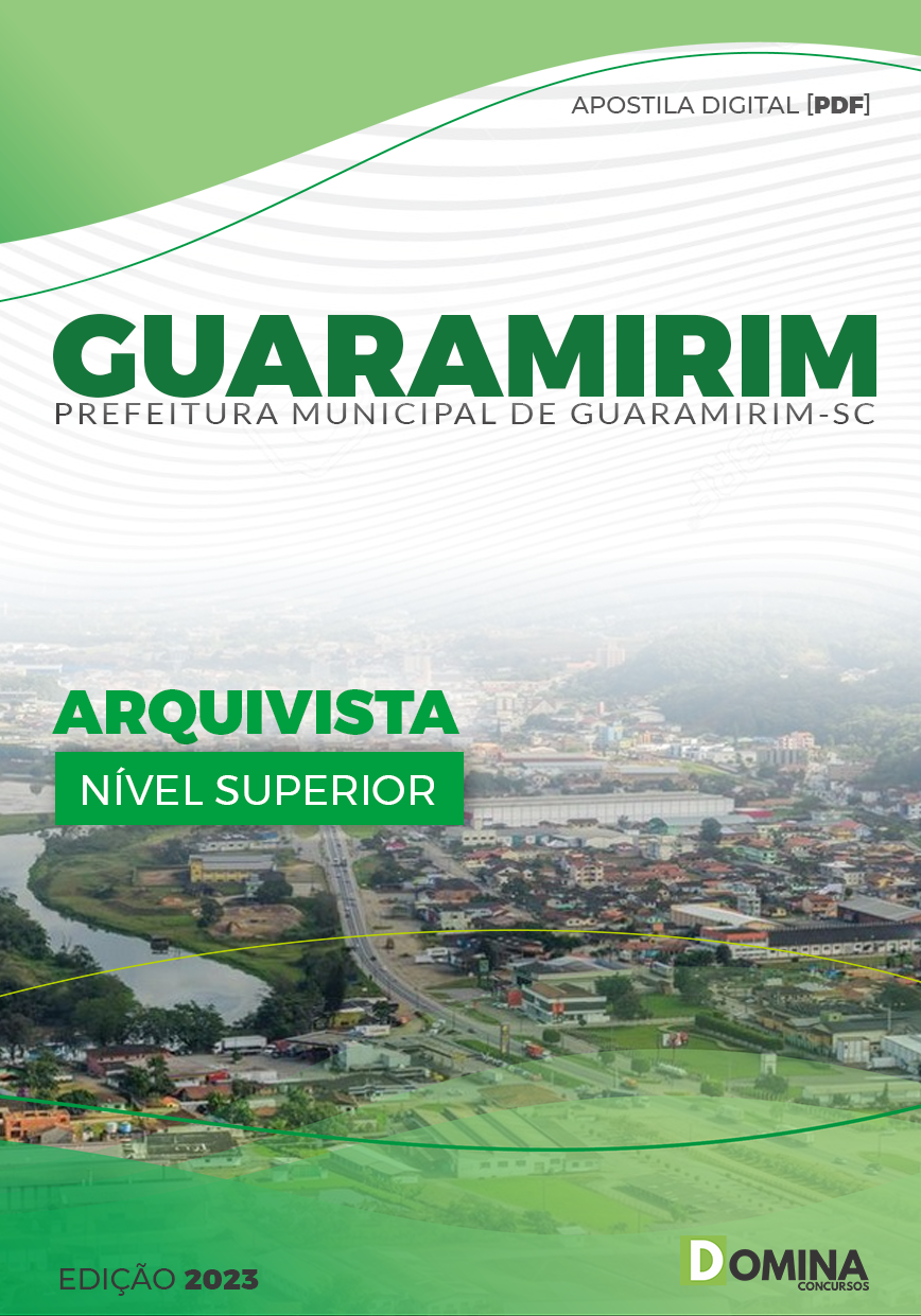 Apostila Pref Guaramirim SC 2023 Arquivista