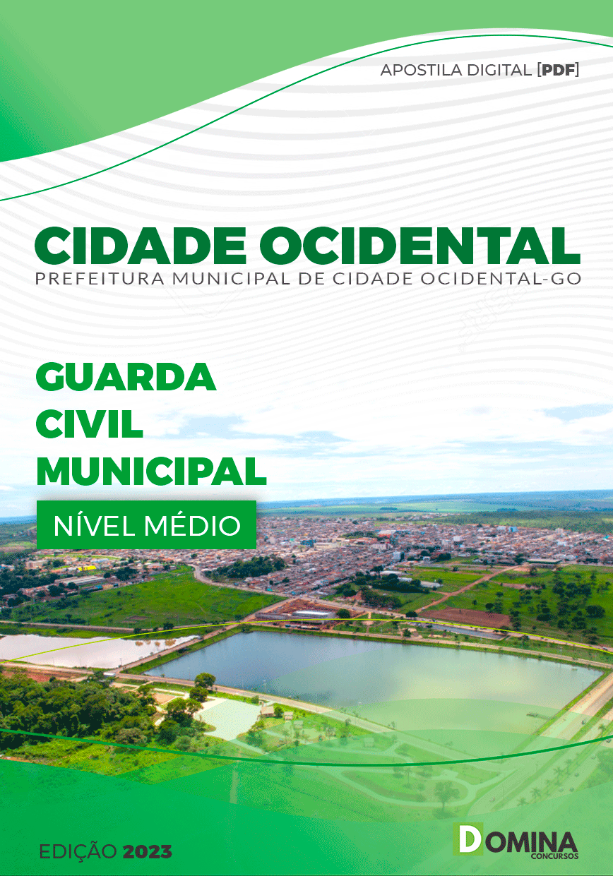 Apostila Pref Cidade Ocidental GO 2023 Guarda Civil Municipal