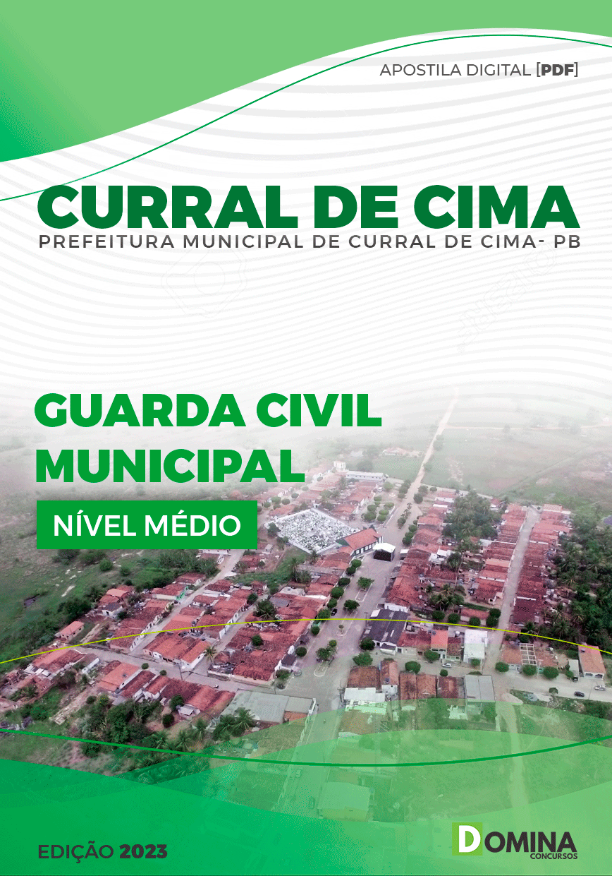 Apostila Pref Curral de Cima PB 2023 Guarda Civil Municipal