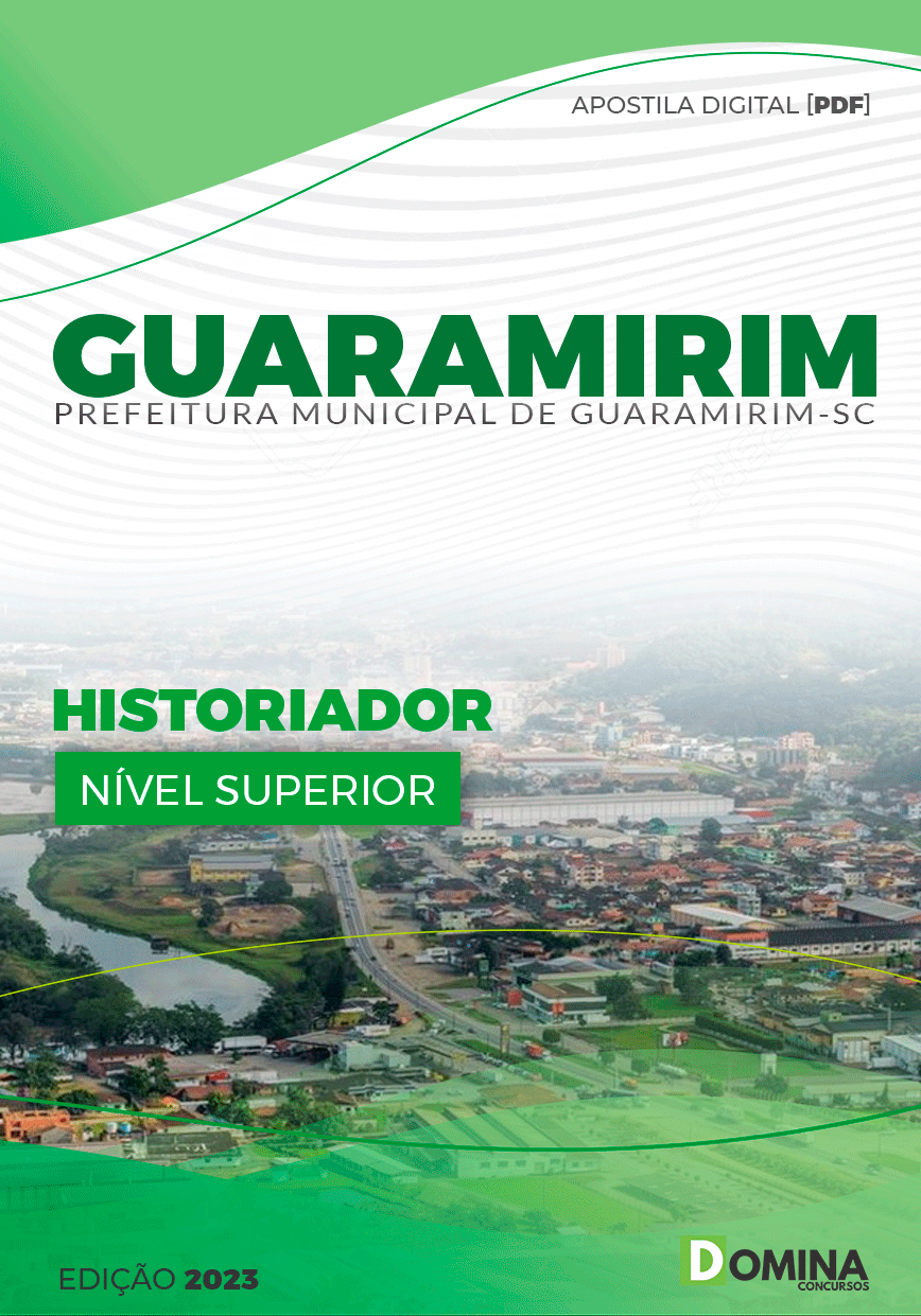 Apostila Pref Guaramirim SC 2023 Historiador