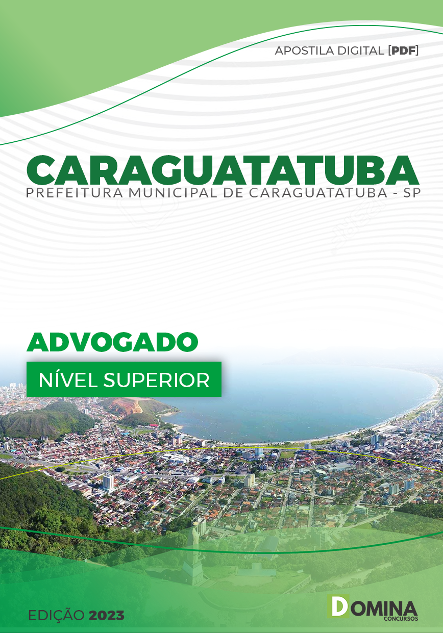 Apostila Pref Caraguatatuba SP 2024 Advogado