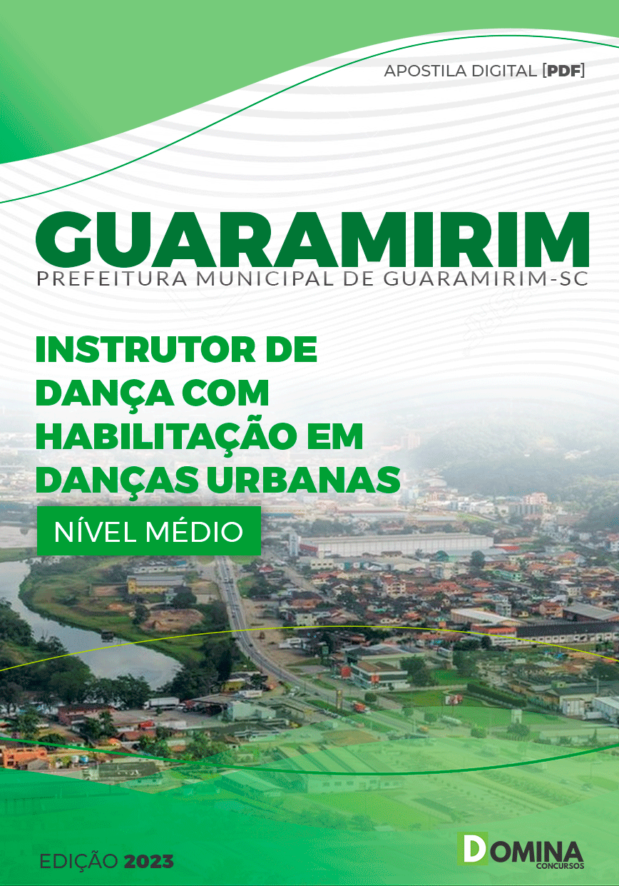 Apostila Pref Guaramirim SC 2023 Instrutor de Danças Urbanas
