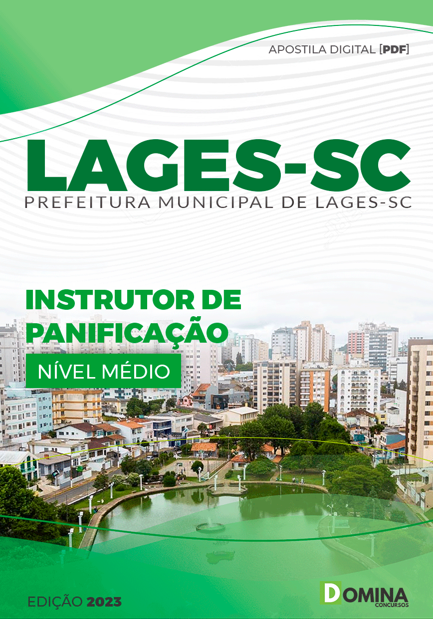 Apostila Concurso Pref Lages SC 2023 Instrutor Panificação