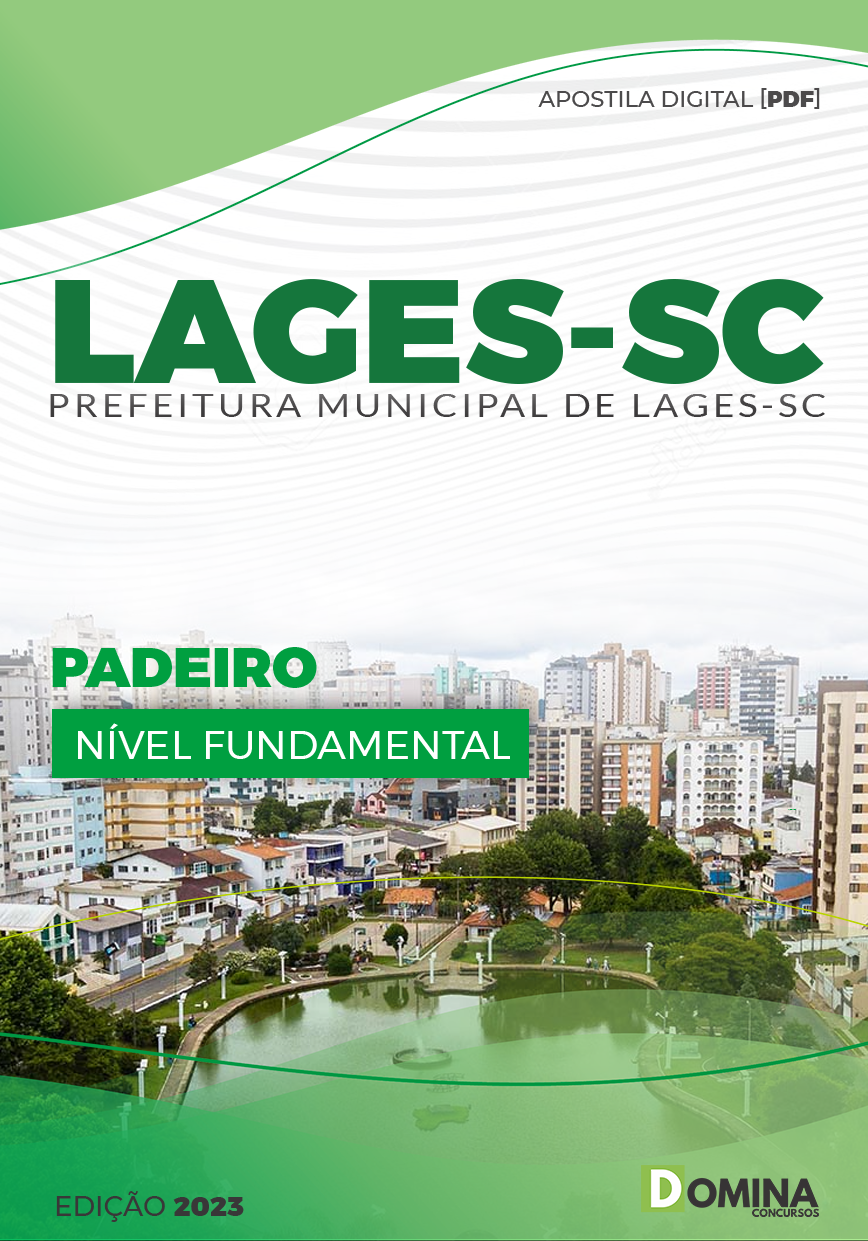Apostila Concurso Pref Lages SC 2023 Padeiro