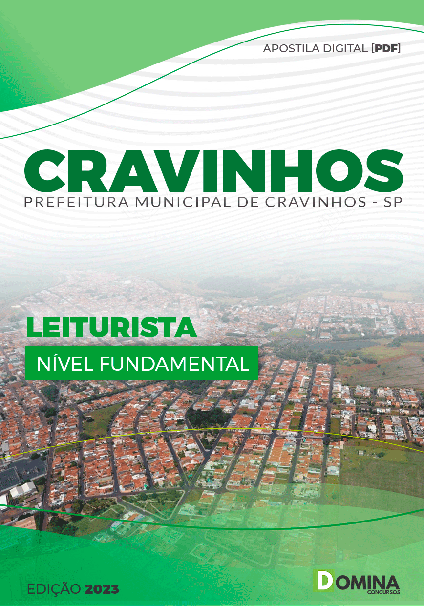 Apostila Concurso Pref Cravinhos SP 2023 Leiturista