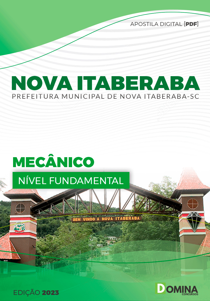 Apostila Pref Nova Itaberaba SC 2023 Mecânico