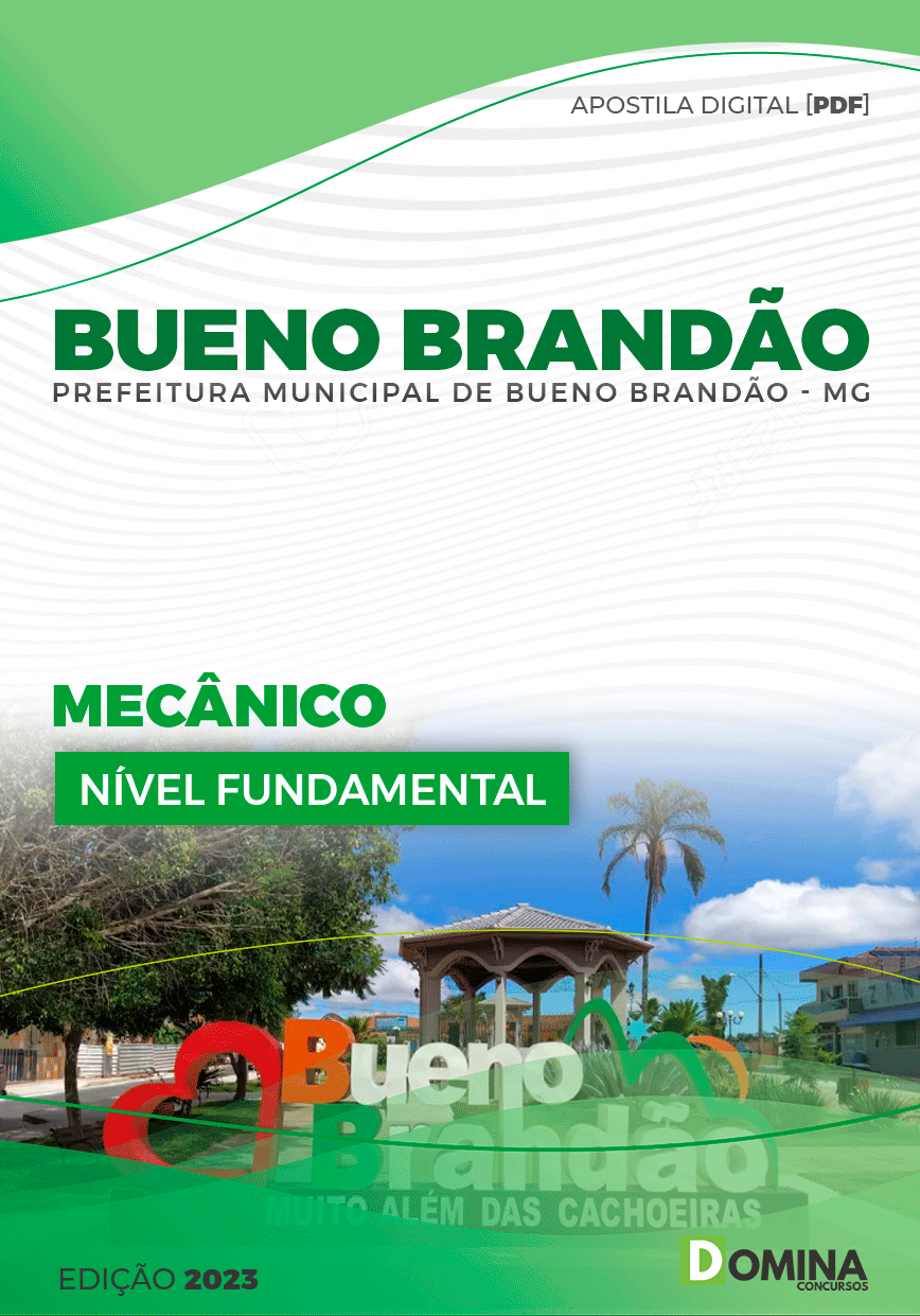 Apostila Pref Bueno Brandão MG 2024 Mecânico