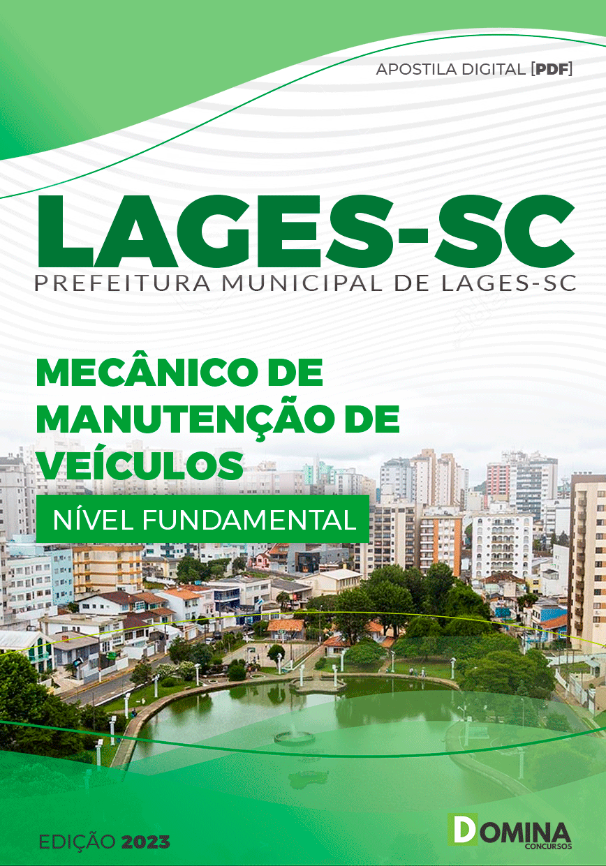 Apostila Pref Lages SC 2023 Mecânico Manutenção Veículo