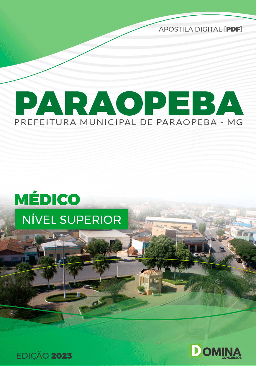Apostila Pref Paraopeba MG 2023 Médico