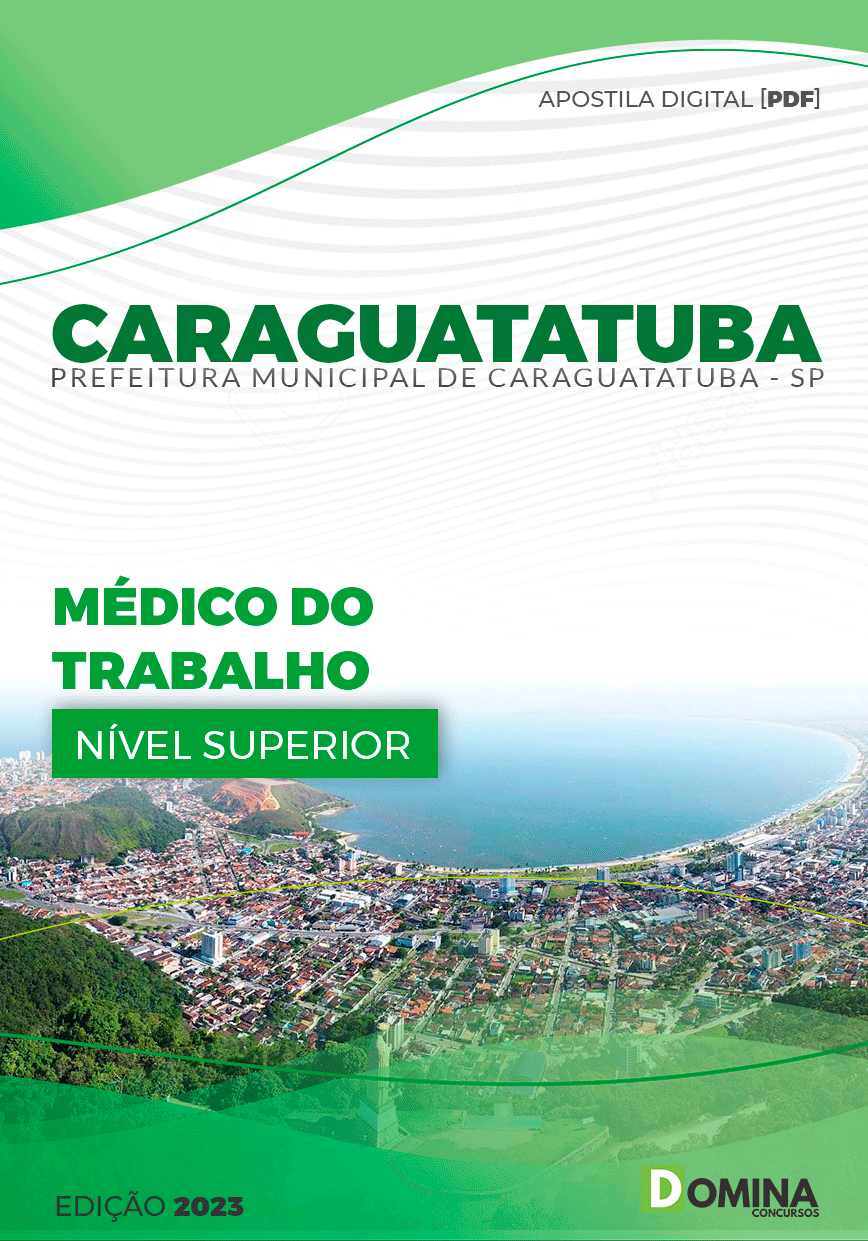 Apostila Pref Caraguatatuba SP 2024 Médico Trabalho