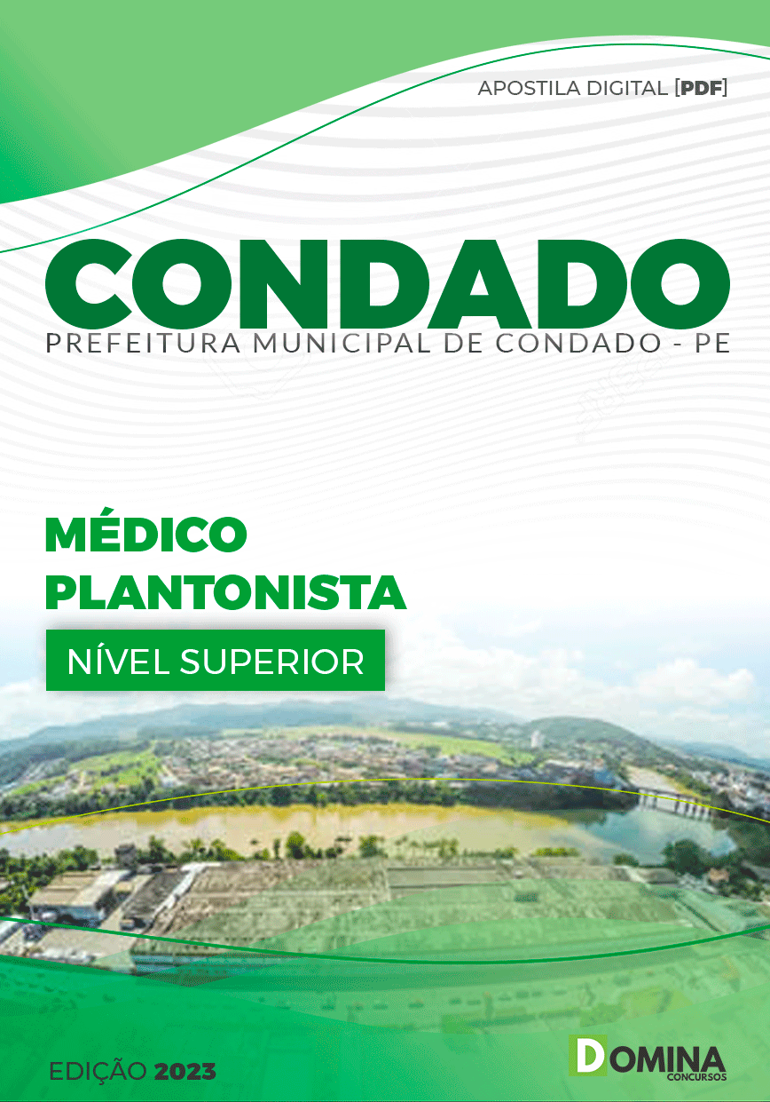 Apostila Pref Condado PE 2023 Médico Plantonista