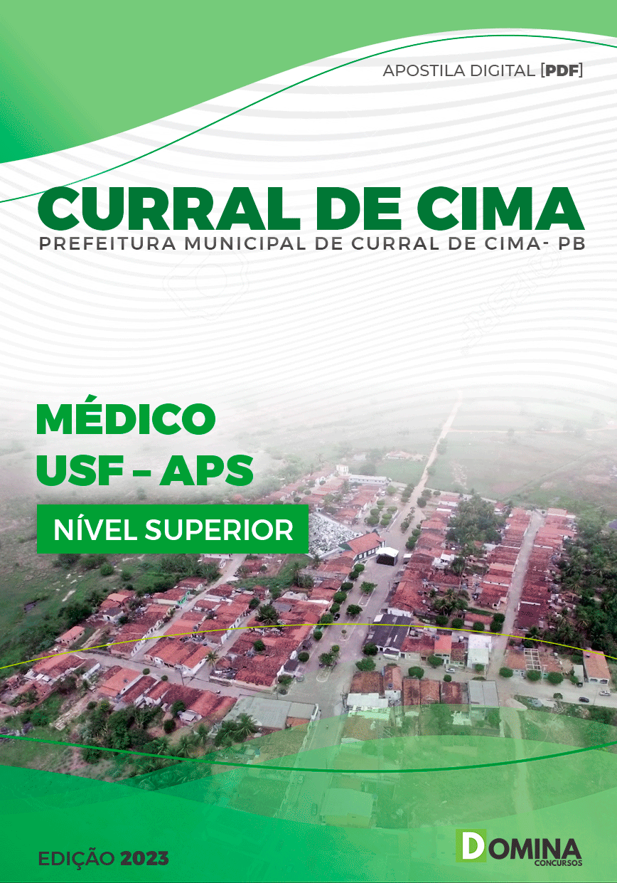 Apostila Concurso Pref Curral de Cima PB 2023 Médico USF