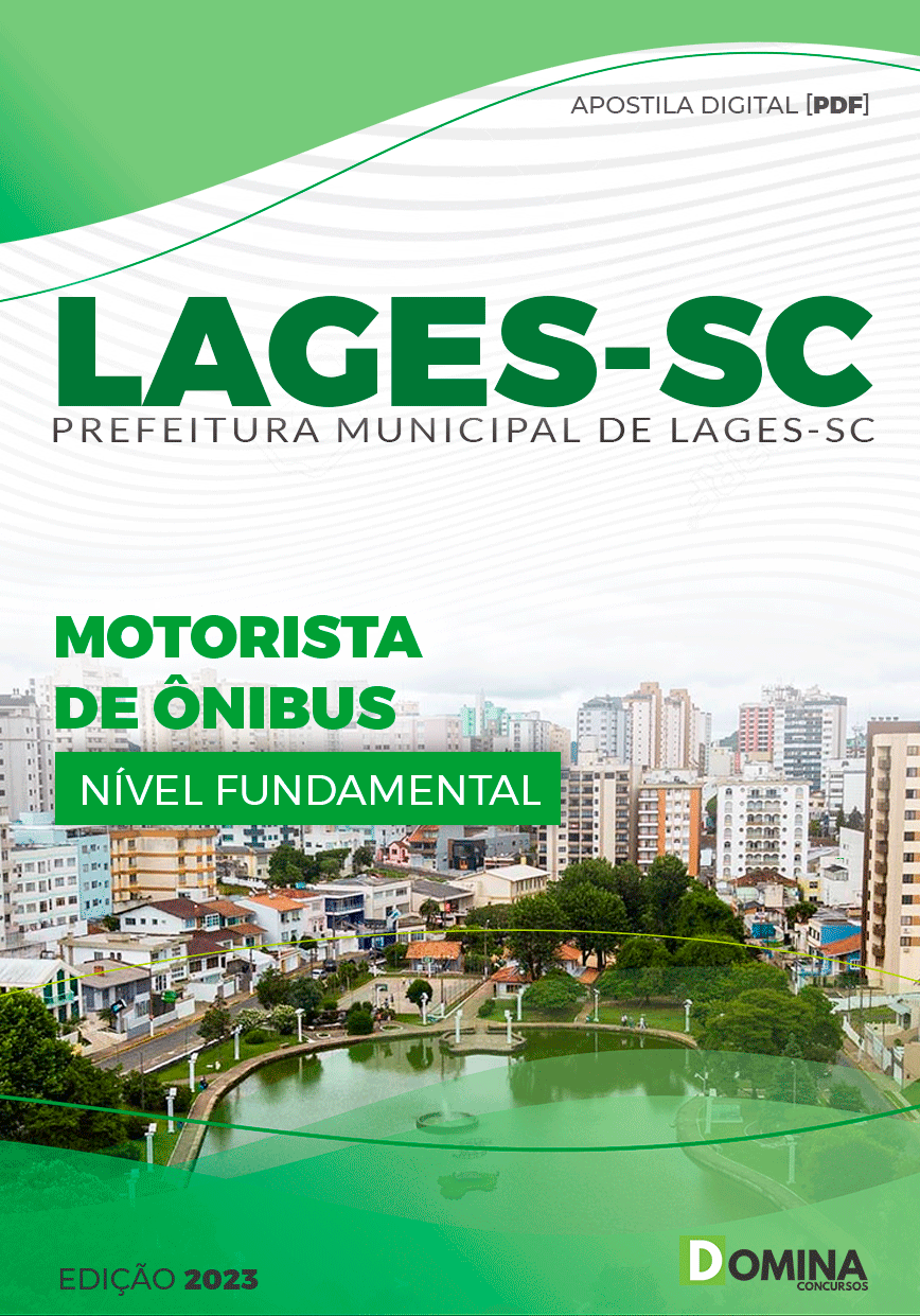 Apostila Concurso Pref Lages SC 2023 Motorista Ônibus