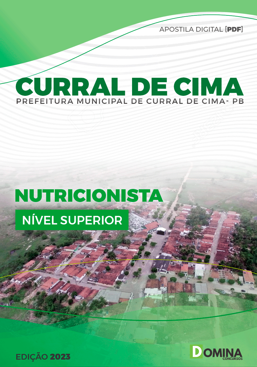 Apostila Concurso Pref Curral de Cima PB 2023 Nutricionista