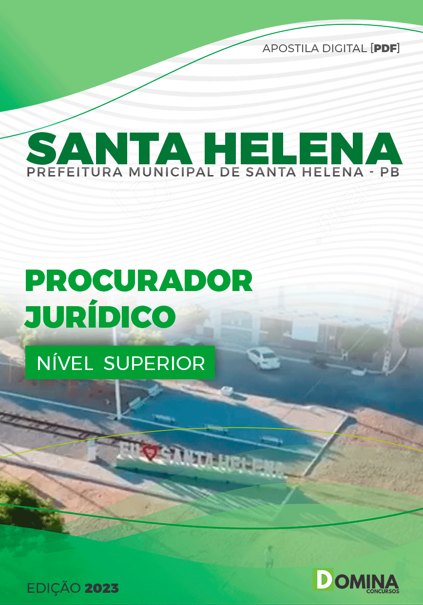 Apostila Concurso Pref Santa Helena PB 2023 Procurador Jurídico